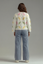 Feather Turkish Canary Cardigan