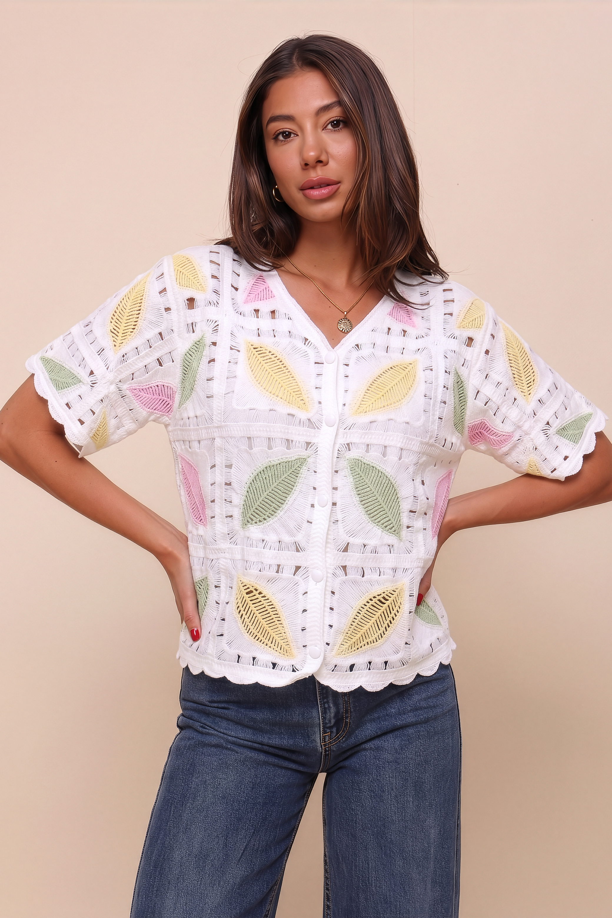 Feather Turkish Canary Blouse