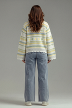 Flowy Turkish Canary Cardigan