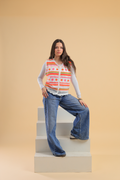 Flowy Turkish Oranage Vest