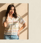 Flowy Turkish Canary Blouse(101)