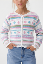 Flowy Turkish Pink Cardigan For Kids