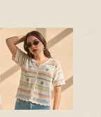 Flowy Turkish Canary Blouse(101)