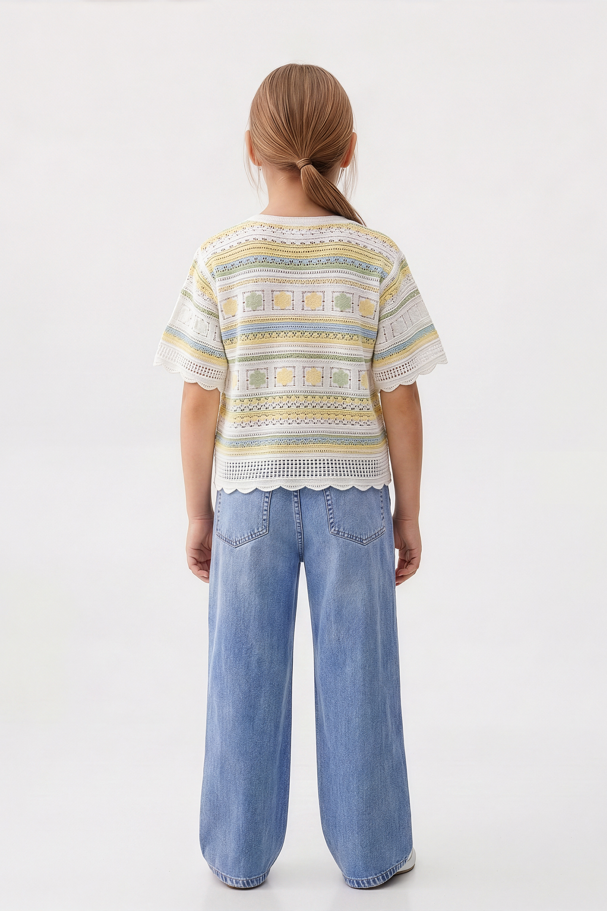 Flowy Turkish Canary Blouse For Kids