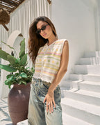 Flowy Turkish Canary Vest(101)