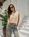 Flowy Turkish Canary Vest(101)
