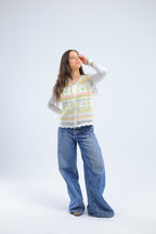 Flowy Turkish Canary Vest