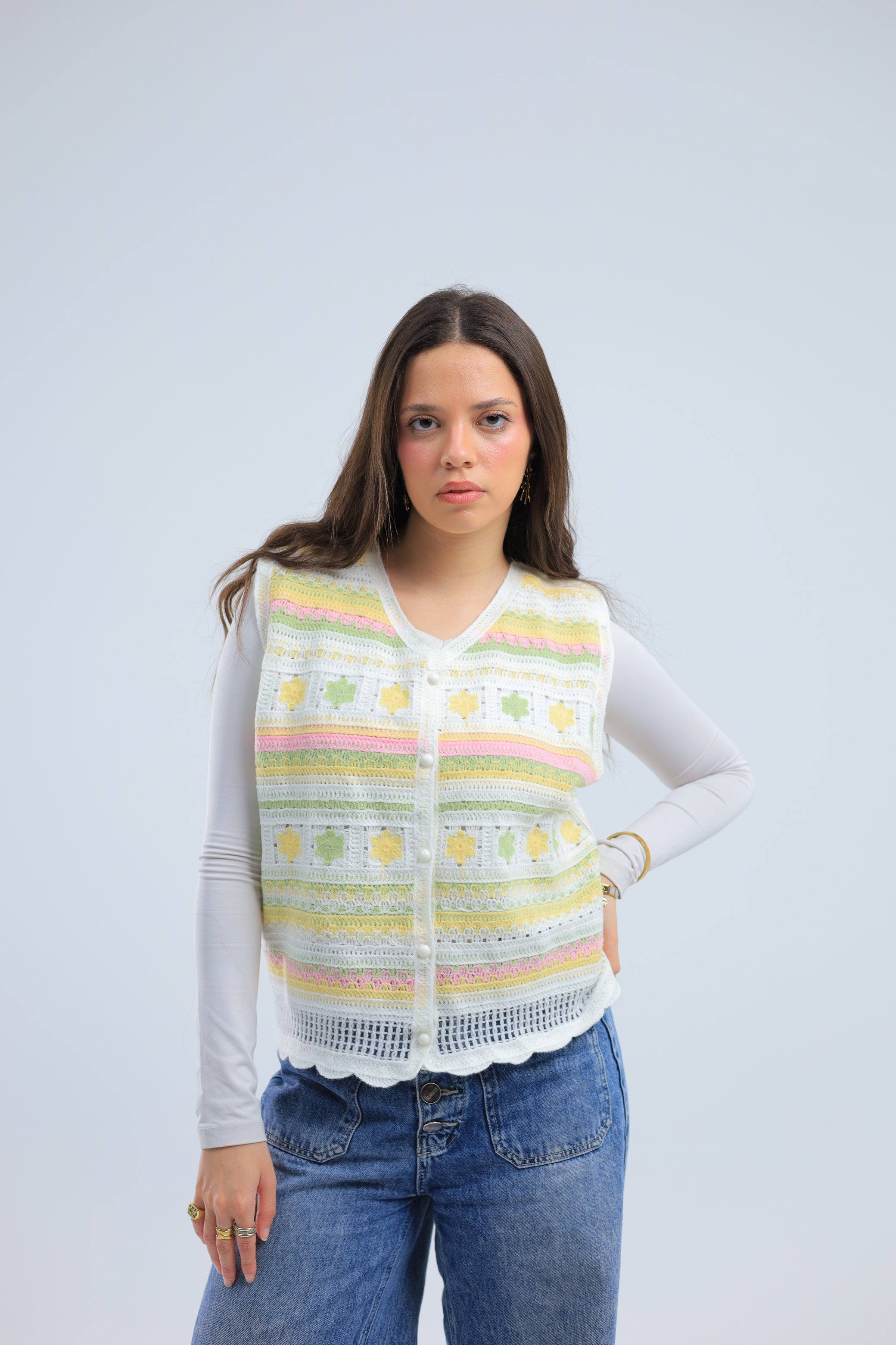 Flowy Turkish Canary Vest