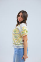Canary Blouse With Soft Details