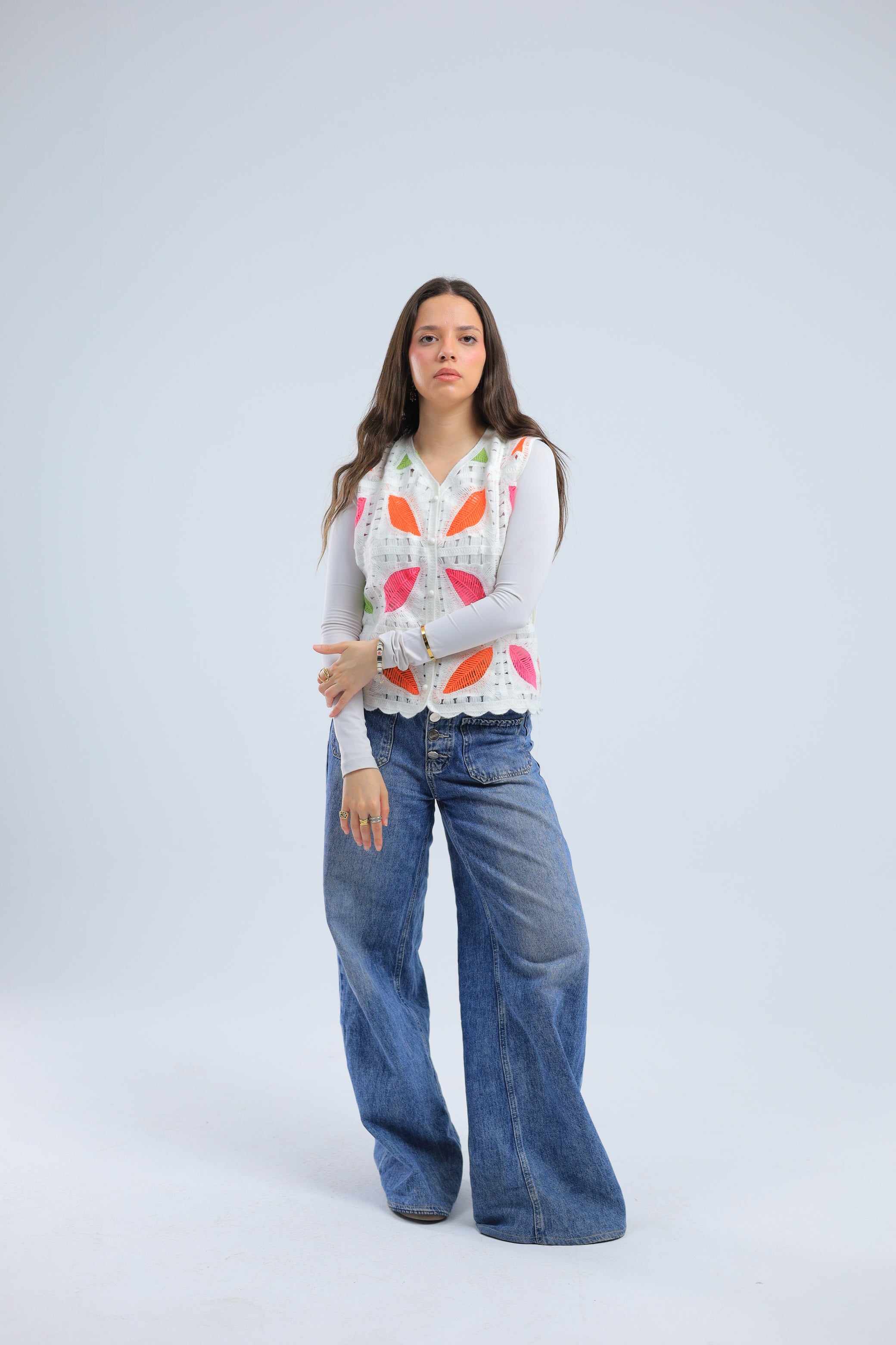 Feather Turkish Orange Vest