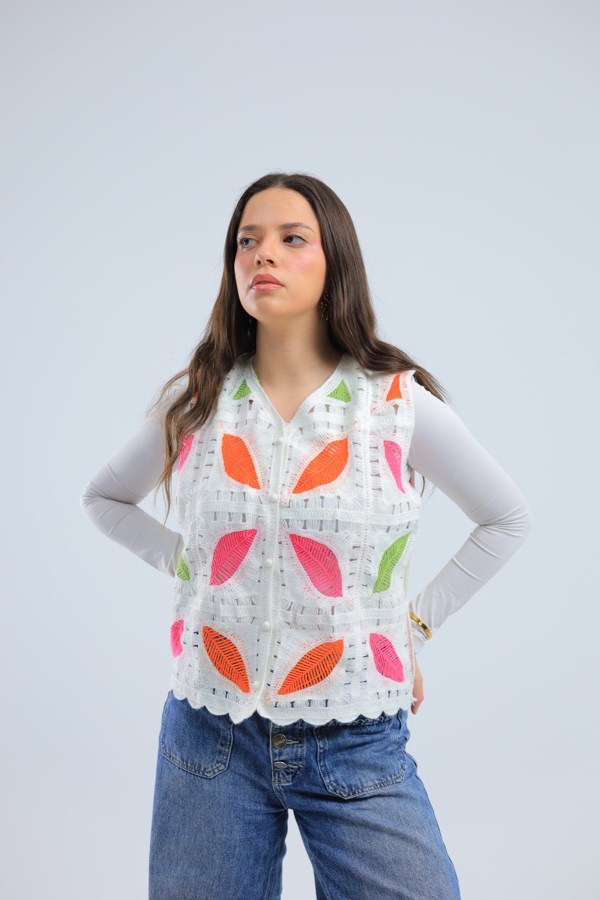 Feather Turkish Orange Vest