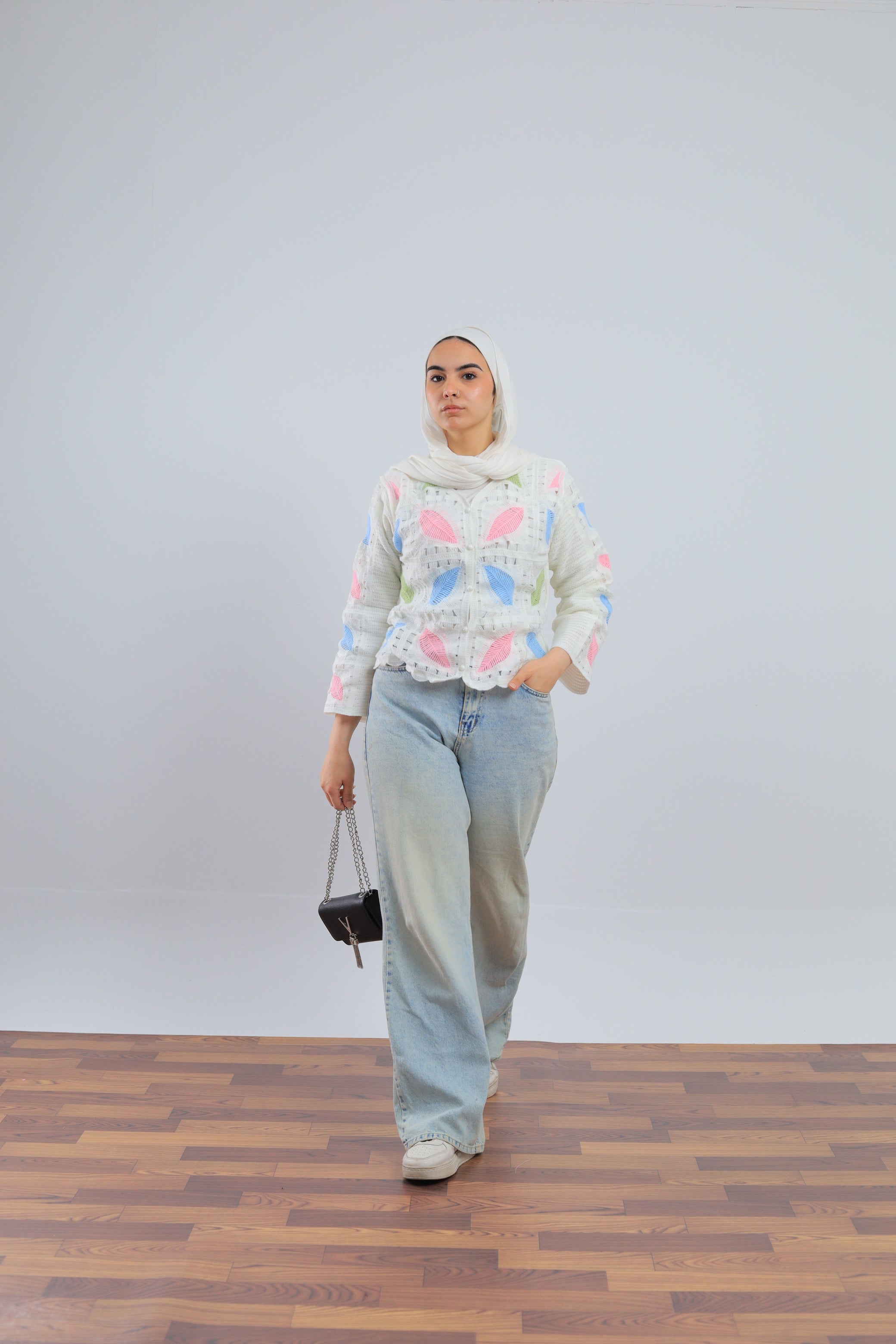 Feather Turkish Pink Cardigan