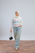 Feather Turkish Pink Cardigan
