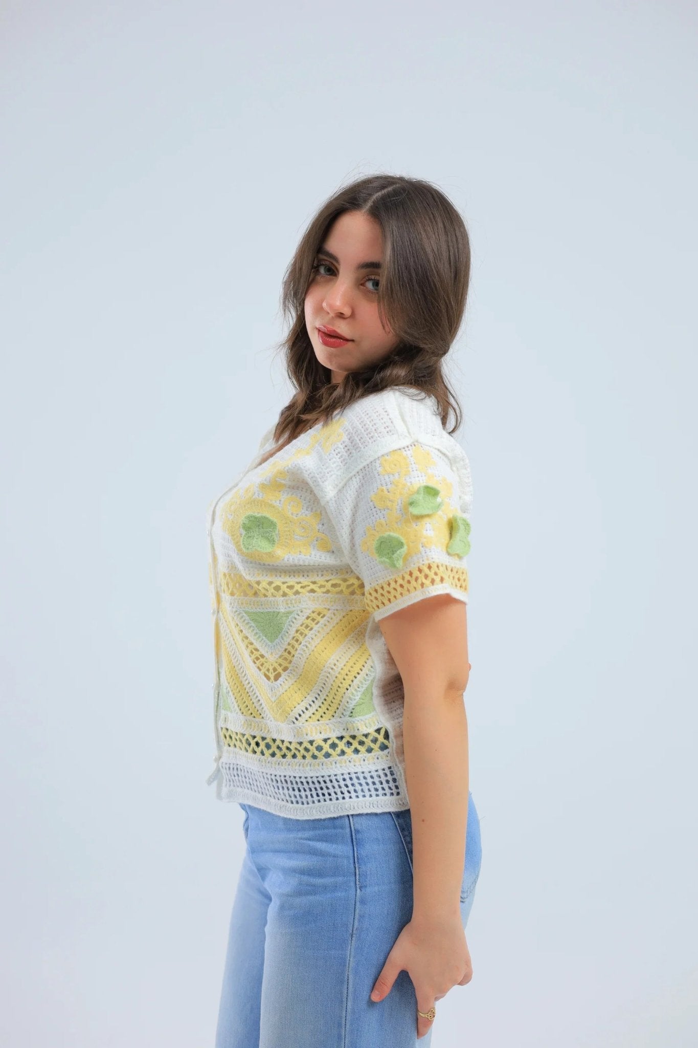 Canary Blouse With Soft Details - hava