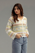 Flowy Turkish Canary Cardigan(101)