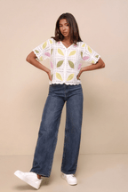 Feather Turkish Canary Blouse - hava