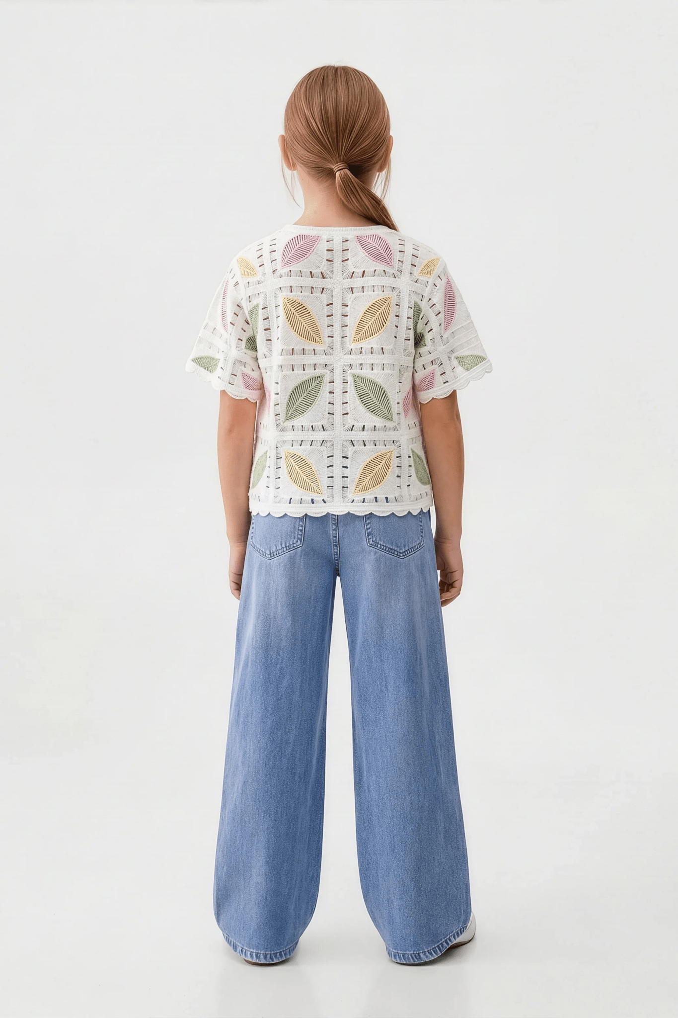Feather Turkish Canary Blouse For Kids - hava
