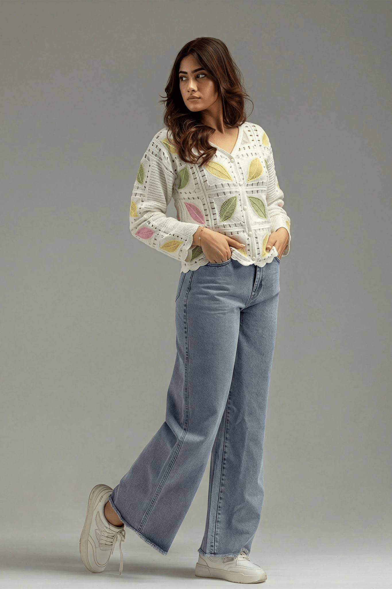 Feather Turkish Canary Cardigan - hava