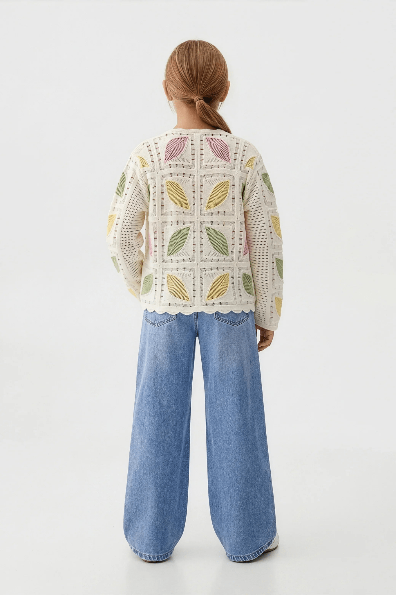 Feather Turkish Canary Cardigan For Kids - hava