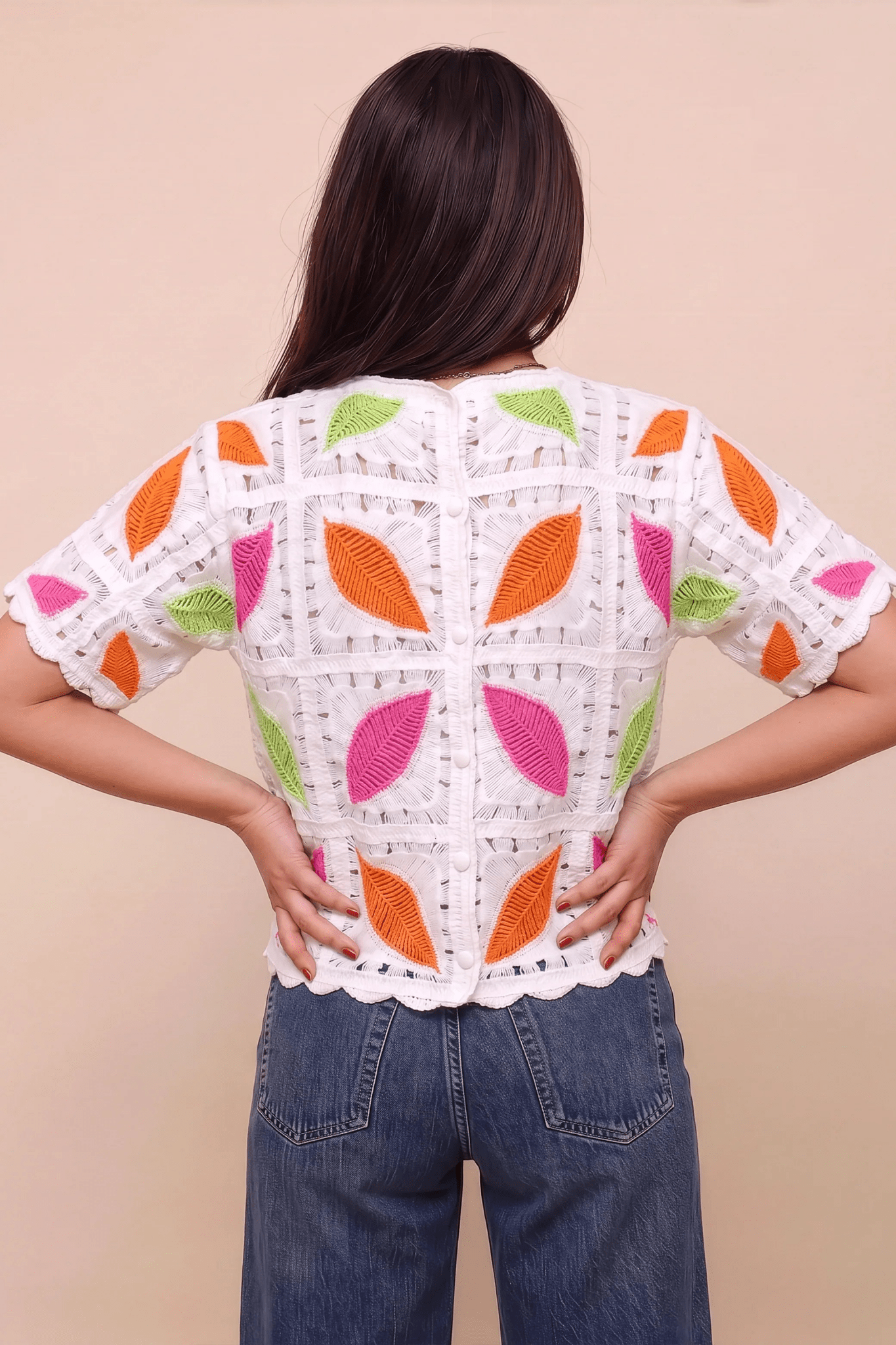 Feather Turkish Orange Blouse - hava