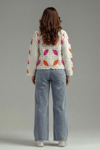 Feather Turkish Orange Cardigan - hava
