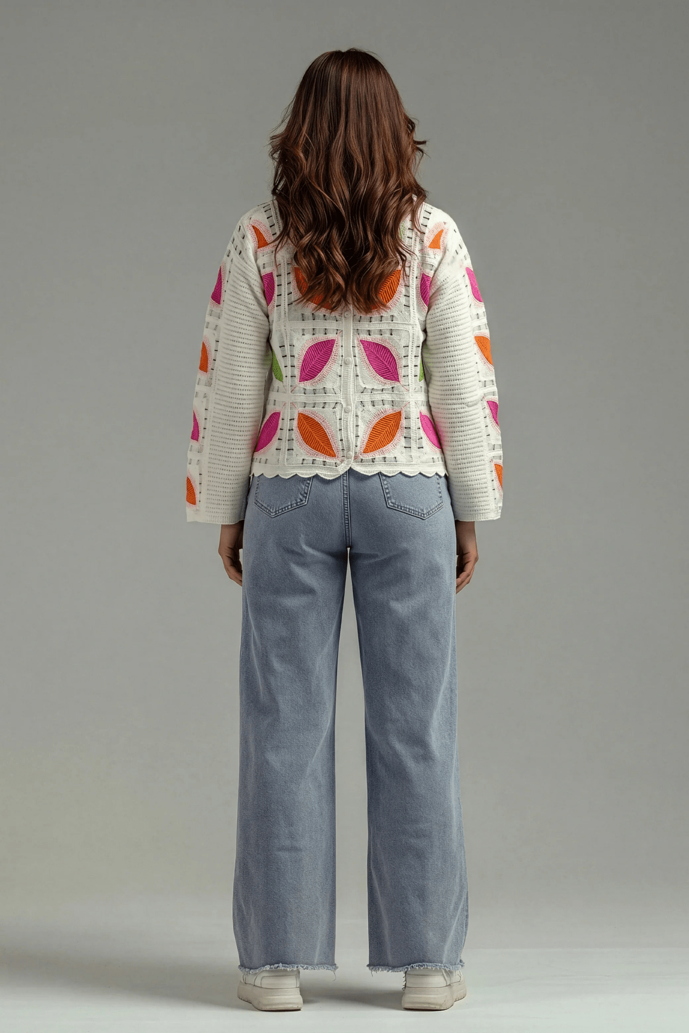 Feather Turkish Orange Cardigan - hava