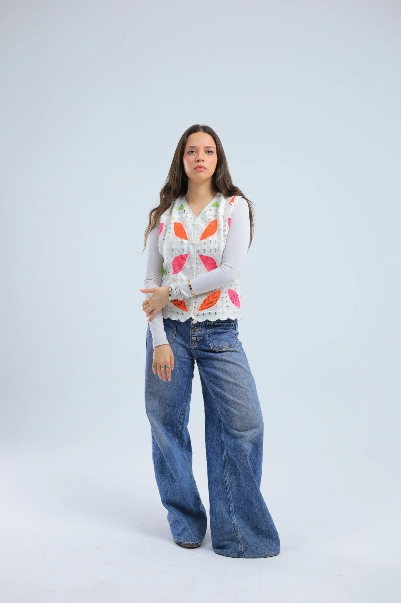 Feather Turkish Orange Vest - hava