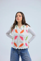 Feather Turkish Orange Vest - hava