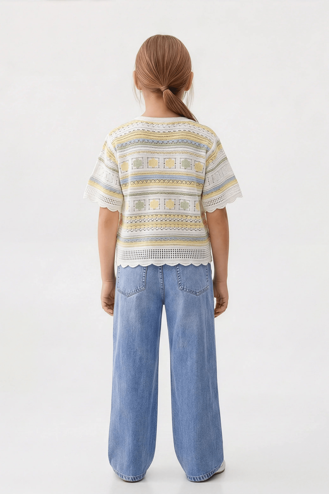 Flowy Turkish Canary Blouse For Kids - hava