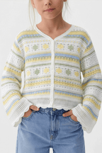 Flowy Turkish Canary Cardigan For Kids - hava