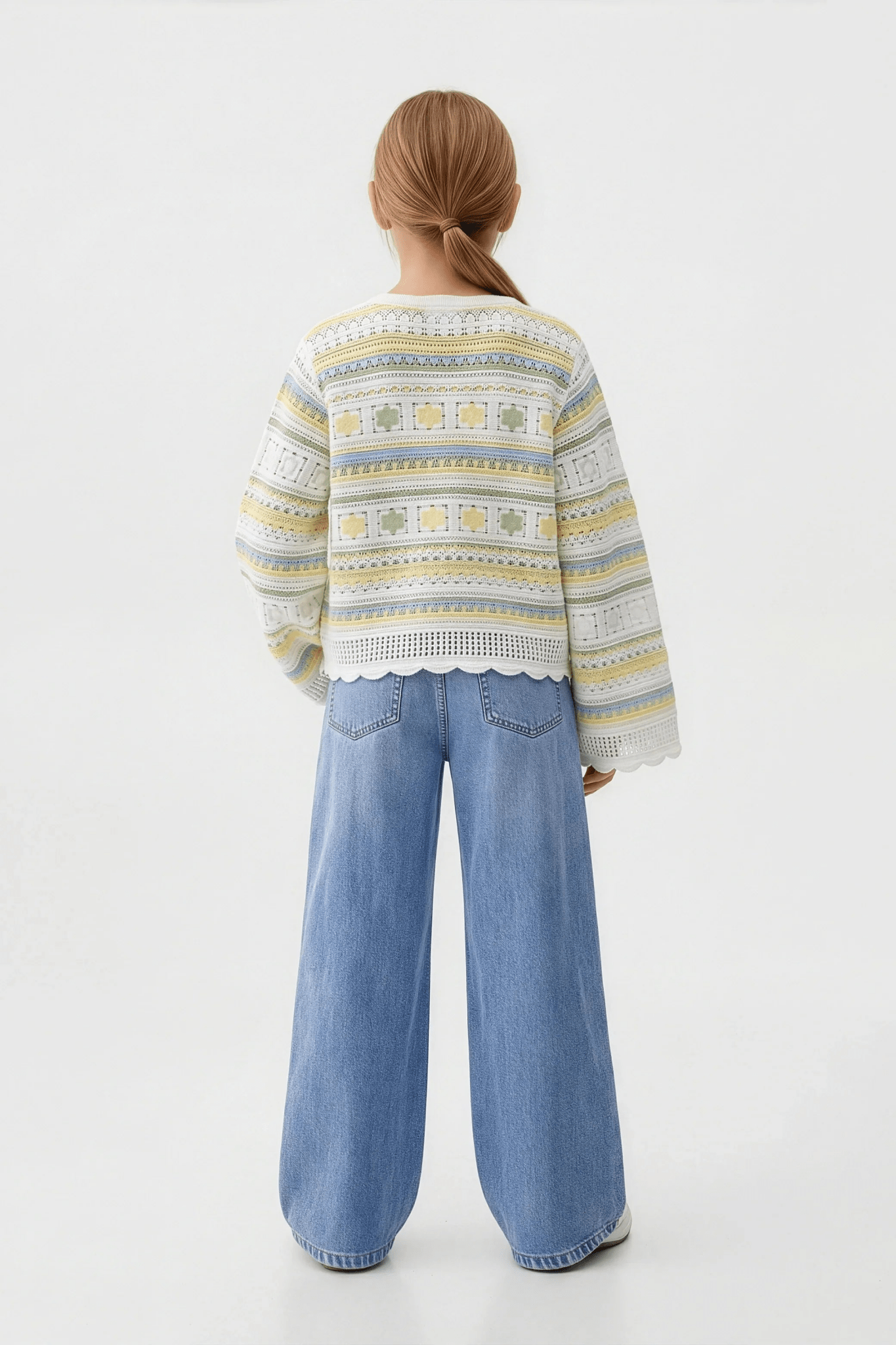 Flowy Turkish Canary Cardigan For Kids - hava