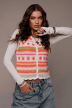 Flowy Turkish Oranage Vest - hava