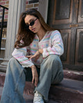 Flowy Turkish Pink Cardigan - hava