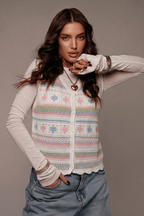 Flowy Turkish Pink Vest - hava